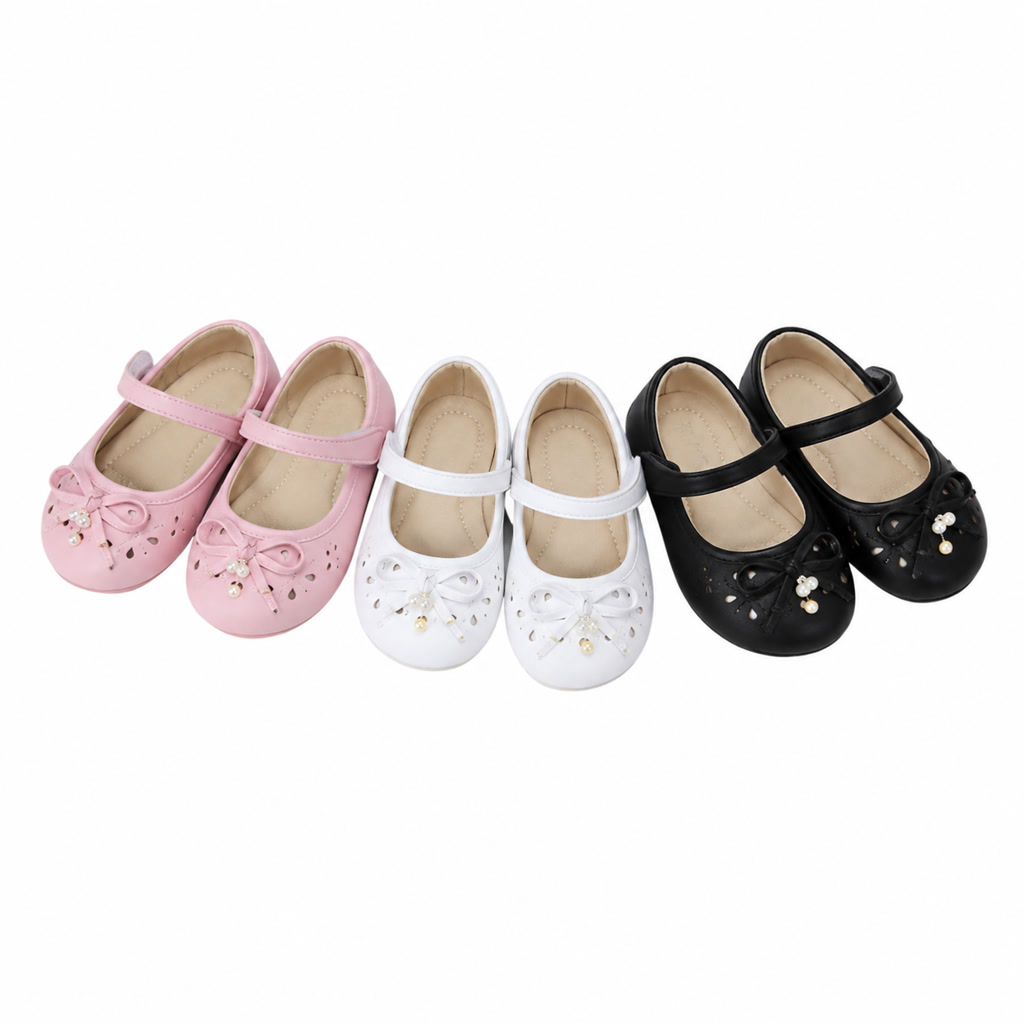 [DLM-110-11] Zapato de charol para niña con correa cruzada