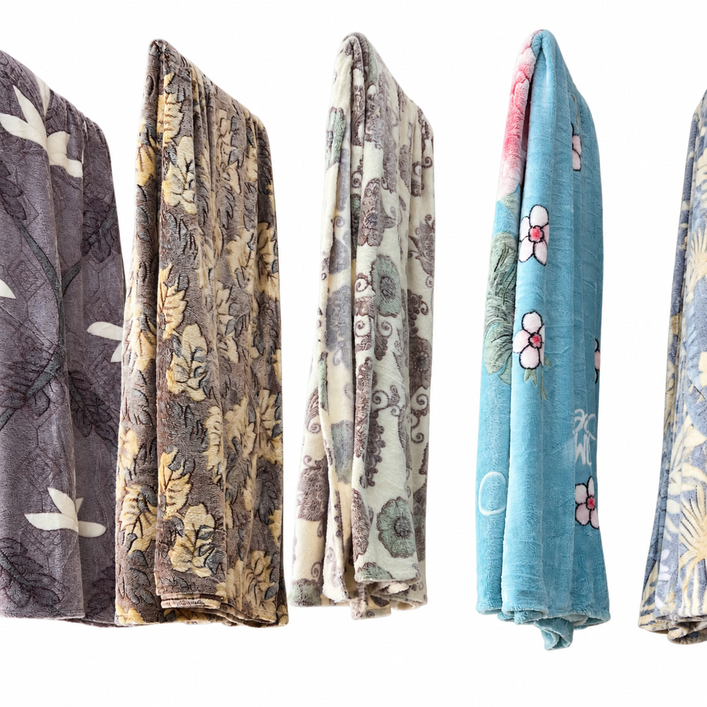 Poncho de borrego de 2 × 2,20 m Queen