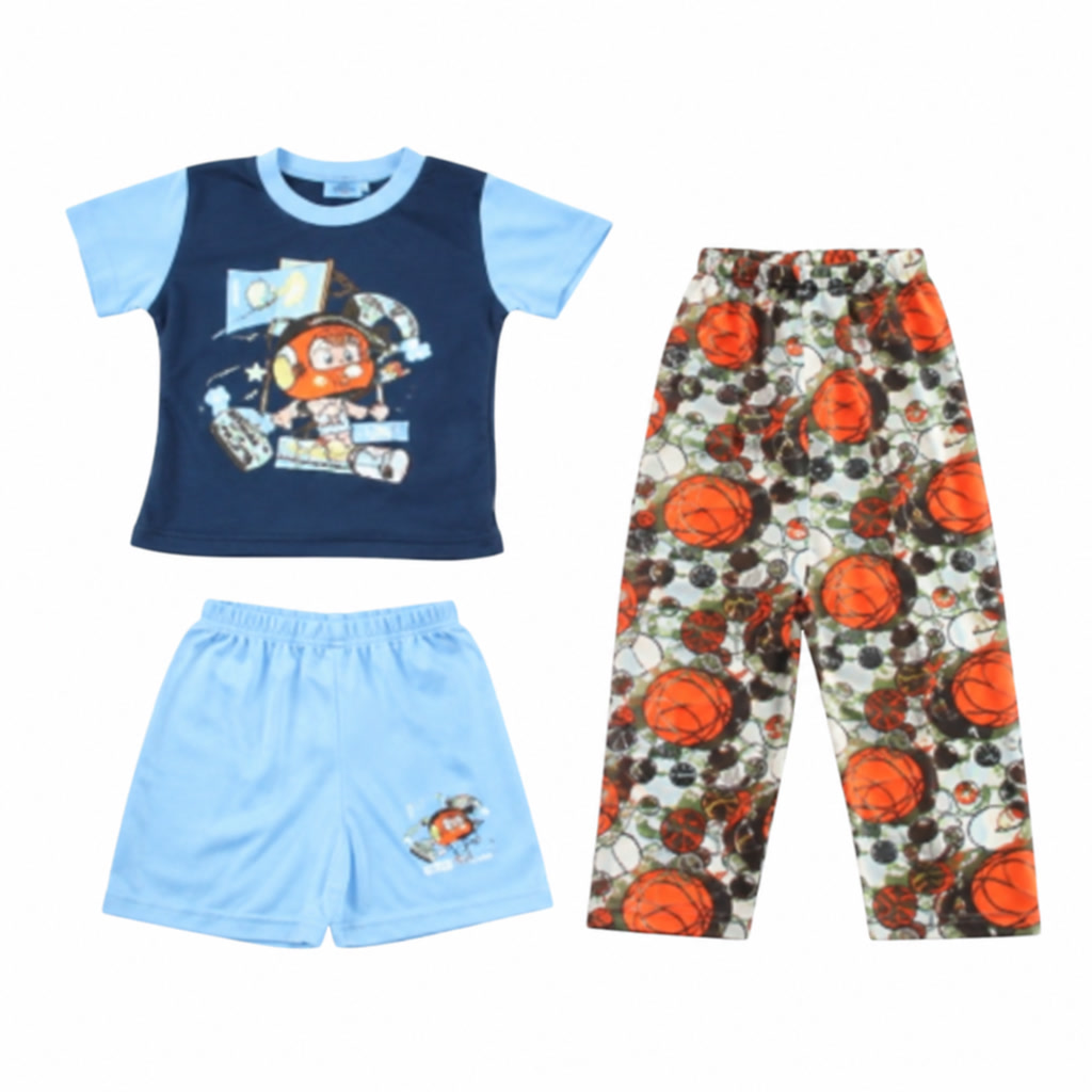 [170-140203] Pijama de tres piezas de baloncesto