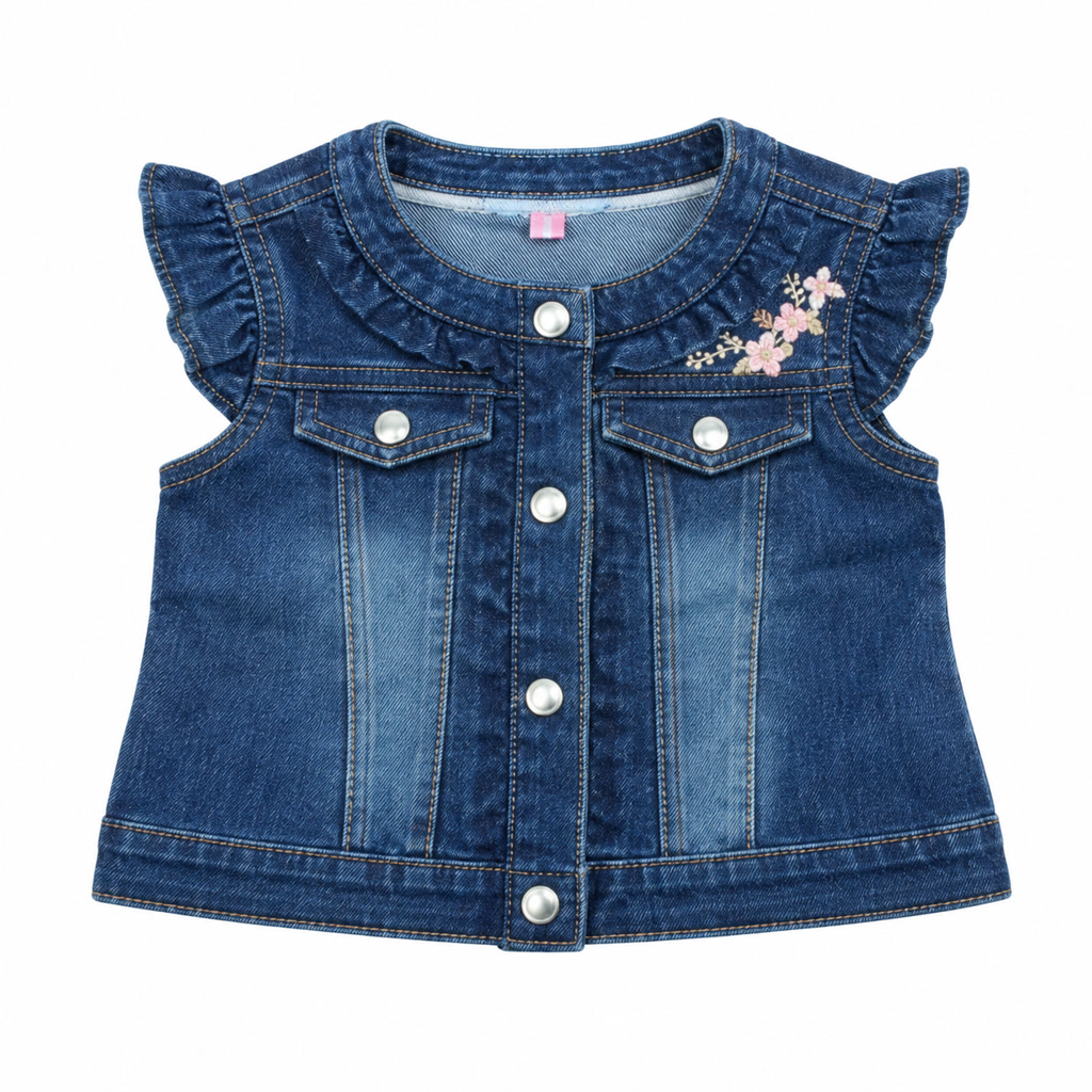 [526-243196] Chaqueta de manga corta para bebé niña