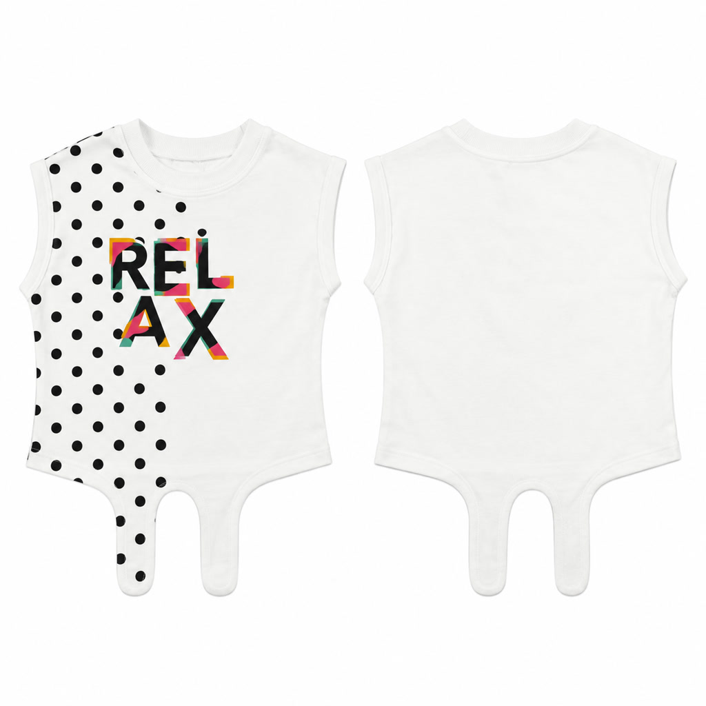 [506-1068153] Blusa Relax para niña (Blanco)